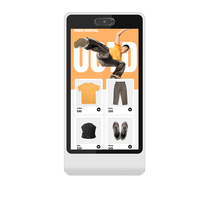 Écran LCD publicitaire numérique Android 32 pouces avec IA, affichage numérique humain, écran tactile vocal, kiosque en libre-service, lecteur multimédia professionnel