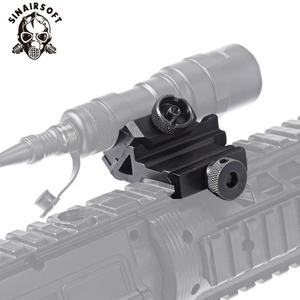 45 Degree Angle Tactical 20mm Aluminum Laser Base Adapter with 4 Slot Side Rail <b>Scopes</b> & <b>Accessories</b> - Product Image 5