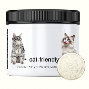 <span class=keywords><strong>Poudre</strong></span> Probiotique Naturelle Avancée pour Chats à Stomac Sensible – Soulagement de la Diarrhée, Enzymes Digestives Félines, Soutien Immunitaire, Pure Aid - Product Image 1