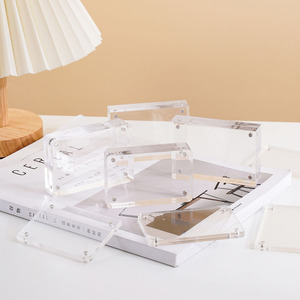 Marco de Fotos Acrílico Transparente al por Mayor, Marco de Fotos Acrílico, Marco de Fotos de 4x6, Tamaño Personalizable - Product Image 2