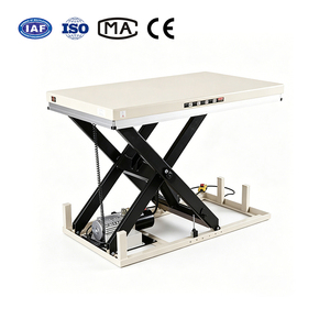 Chariot à main diesel avec plateforme élévatrice hydraulique, petit transpalette mobile portable, élévateur à ciseaux pour véhicule, en alliage, 2 personnes - Product Image 1