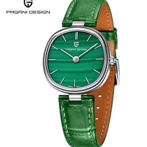 นาฬิกาข้อมือควอตซ์ Pagani Designs รุ่นใหม่สำหรับผู้หญิง GL22 พร้อมกลไกนาฬิกา กระจกแซฟไฟร์ สายหนัง นาฬิกาของขวัญ Relojes Para Mujer PD1825 - Product Image 1