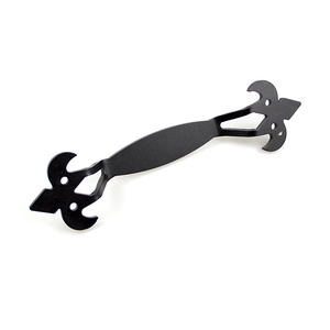 طقم أجهزة أبواب الحظائر الفاخرة عالية الجودة، مقبض انزلاقي بتصميم ريفي للأبواب - Product Image 1