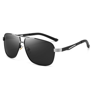 Lunettes de soleil polarisées pour hommes, utilisation jour et nuit, lunettes de soleil à changement de couleur, protection UV pour la conduite, lunettes de mode en métal pour hommes - Product Image 6