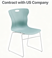 Chaises de restaurant empilables en plastique légères |   Design moderne certifié BIFMA pour bureau à domicile et appartement, garantie 1 an, livraison rapide