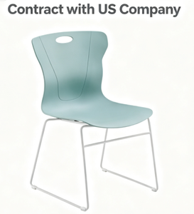 Plastic Restaurant <b>Dining</b> <b>Chairs</b> | Modern Design BIFMA Certified Home Office Apartment 1 Year Warranty Fast Shipping USA - Product Image 6