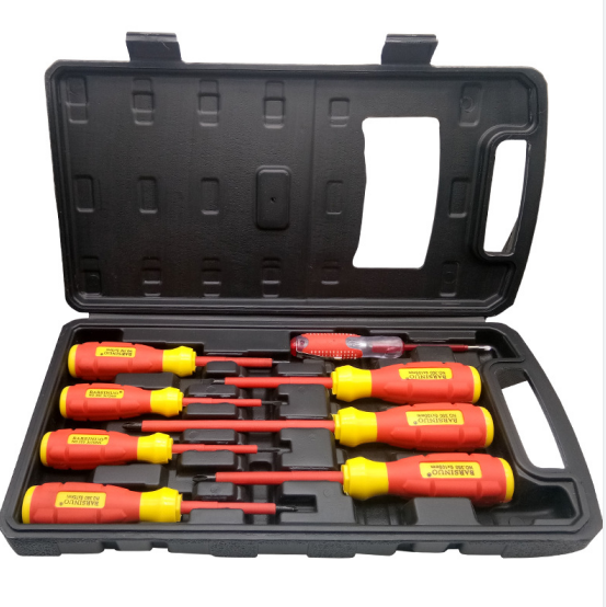 Hot Sale 8PCS Popular Strong Magnetic Screwdriver Set Electric Insulated Precision Screwdriver Bit Set