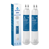Filtre à eau pour réfrigérateur PUREZA, charbon actif, certifié NSF, durée de vie du filtre de 6 mois, compatible EDR3RXD1 4396841 4396710 46-
