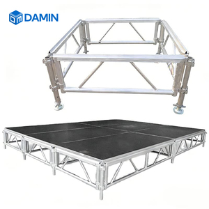 Palco Mobile da Esterno in Alluminio Antiscivolo per Eventi, Esposizioni e <span class=keywords><strong>Concerti</strong></span>, con Struttura Truss di Lusso e Installazione Facile - Product Image 5