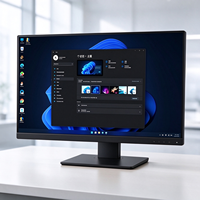 PC All in One 23.8 Inch Core i7 dengan Baterai UPS Terintegrasi, Komputer Desktop Monoblock untuk Area Daya Tidak Stabil