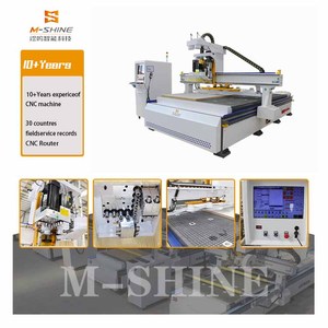 Machine de gravure sur bois CNC horizontale 2130 Jinan à bas prix avec changeur d'outils ATC et broche de 9 kW - Product Image 2