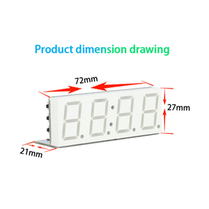 XY-<b>CLOCK</b> WiFi Network Time Synchronization Module, Automatic DIY <b>Digital</b> Electronic <b>Clock</b> Board - Product Image 3