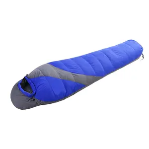 Großhandel Camping-Schlafsack 1600 g Füllung Entendaunen-Schlafsacke für kaltes Wetter