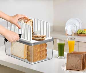 Planche à découper le pain avec boîte à pain, vente chaude, trancheuse à pain, cuisine, plastique, pliable, cuisine, pâtisserie, pain/pain de mie/toast - Product Image 1