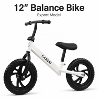 Vélo d'équilibre pour tout-petits en acier au carbone, léger, sans pédales, trottinette d'apprentissage pour enfants, vente en gros directe usine