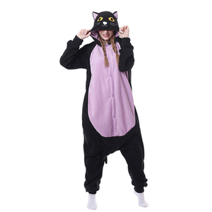 <span class=keywords><strong>Disfraz</strong></span> <span class=keywords><strong>de</strong></span> Halloween para Adultos, Pijama <span class=keywords><strong>de</strong></span> Gato <span class=keywords><strong>de</strong></span> Dibujos Animados, Cosplay, Poliéster Suave, Unisex - Product Image 1