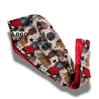 Nuevo Gorro Quirúrgico Bluey Wackadoo con Estampado, Forro de Satén, Absorbente de Sudor, Transpirable, Unisex, con Logotipo Personalizado, para Enfermeras y Personal Médico