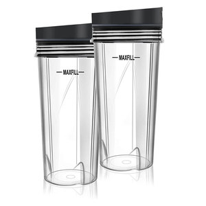 Vaso de Repuesto de 16 oz para Licuadoras <span class=keywords><strong>Ninja</strong></span> con Tapa - Product Image 3