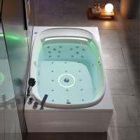 Bañera de Hidromasaje de Diseño Nuevo para Interiores de Foshan, con 33 Chorros de Hidromasaje y Burbujas, Calefacción a Temperatura Constante