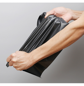 Sacs de coursier noirs lisses en plastique PE neuf, sacs de rangement en polyéthylène, enveloppes d'expédition, sacs auto-adhésifs, pochettes en plastique - Product Image 6