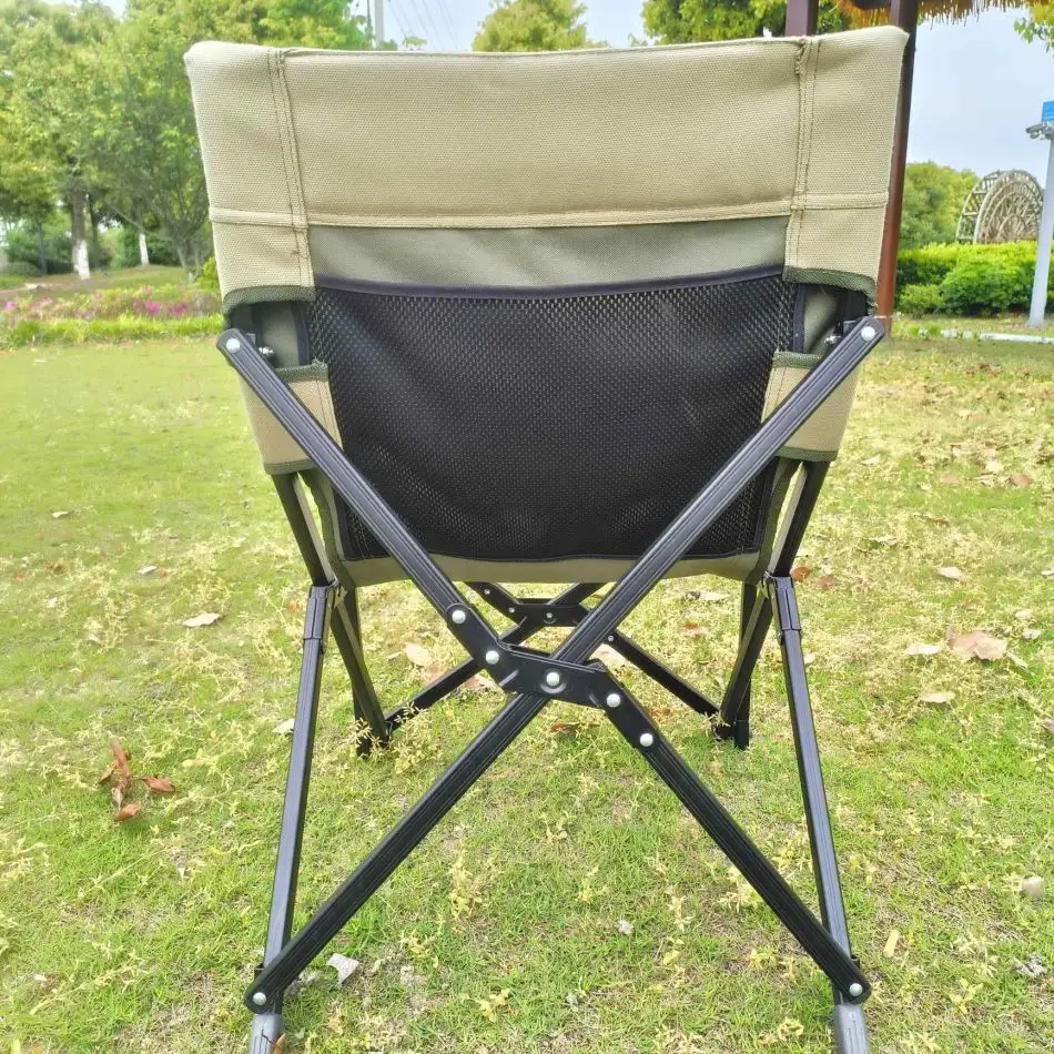Personalizar logotipo Aluminio turista silla baja campamento Camping silla para fiesta con al aire libre