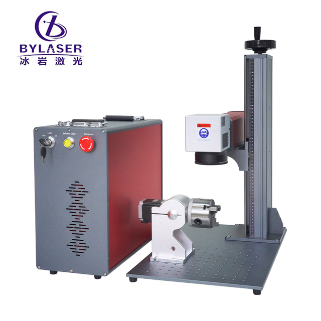 BingYan Laser Jpt M7 Mopa 3d Color Engrave logo 60w 100w 50w 200w Galvo Fiber Laser Marking Machine for Metal Steel Jewelry Gold