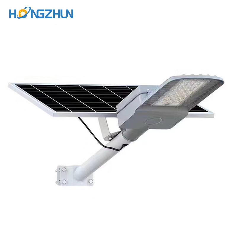 High Lumen Split Solar LED Street Light IP65 Waterproof Aluminum Alloy 30W-100W LiFePO4 Battery Remote Control Road & Garden Use