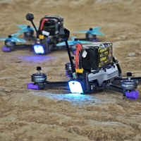 Châssis de drone de course en fibre de carbone PXRC 5 pouces FPV X Frame – Châssis de remplacement durable pour Freestyle – Vol stable à haute vitesse PX5