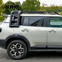 Nouvelles pièces modifiées pour l'extérieur des voitures tout-terrain Pare-chocs avant Barre de protection Échelle Kit de carrosserie pour Jetour Traveler T1 Accessoires