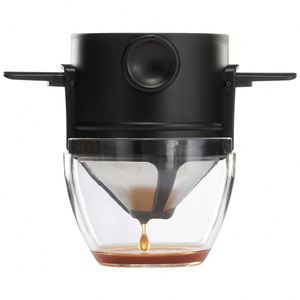 Nuevo Diseño Ecológico, Taza Plegable con Filtro y Doble Pared de Acero Inoxidable para Café y Leche - Product Image 1