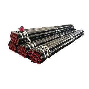 Peinture noire tuyau en acier Gost 8732-78 API 5L PSL2 X52N tuyau en acier sans soudure pour pipeline de transmission de pétrole et de gaz