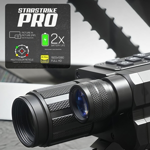 กล้องเล็งดิจิตอล TYPHON StarStrike-S Pro HDX 5-20x สำหรับกลางวันและกลางคืน |   การบันทึกวิดีโอความละเอียด 1080P |   อินฟราเรดที่ใช้งานได้นาน |   กันน้ำระดับ IP67 | - Product Image 2