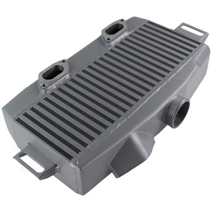 High Performance TMIC Top-Mount Intercooler for 2008-15 Subaru WRX STI Silver - Product Image 5