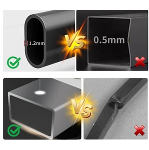 Hiện đại ngoài trời gấp bàn ghế Patio 2/<span class=keywords><strong>4</strong></span>/6 Bộ kim loại Gấp Thép Bàn và ghế - Product Image 5