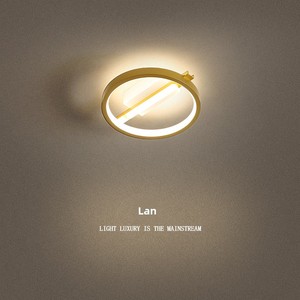 Luminaire LED pour couloir, style minimaliste moderne nordique, montage en surface, trois couleurs, pour entrées de maison, vestiaires, éclairage - Product Image 2