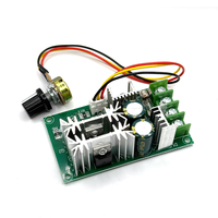 Contrôleur de vitesse de moteur DC PWM 20A 12V 24V 36V 48V, module de régulation de puissance élevée