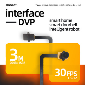 Module de caméra DVP 3MP 2048*1536 30FPS OV3660, HDR à faible luminosité, anti-tremblement, faible consommation d'énergie, pour la numérisation industrielle, équipement de surveillance intelligent - Product Image 4