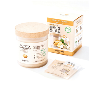 SKINFOOD Potato Madecassoside Soothing Pad 60P Set Toner Pad สำหรับทุกสภาพผิว - Product Image 2