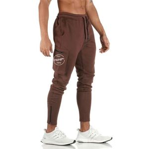 OEM กางเกงสเวตเตอร์วิ่งสำหรับผู้ชายกางเกงผ้าฝ้ายสำหรับออกกำลังกายฟิตเนสในยิมกางเกงรัดรูปแฟชั่นลำลองสำหรับผู้ชาย - Product Image 5