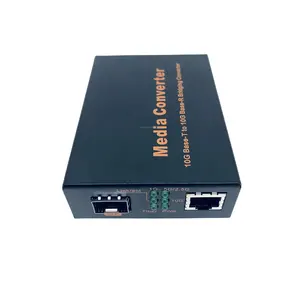 RTXMC 10g Sfp interruttore 1310nm modulo ottico ricetrasmettitore fibra per Rj45 convertitore Sfp fibra Media Converter