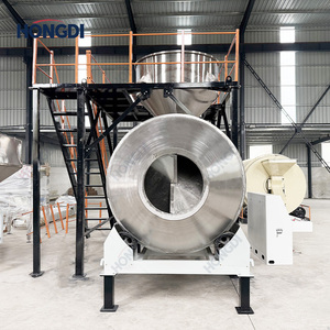 HONGDI Semi-Automatic Bulk Powder Packaging Line Complete Mixing Conveying for Agricultural Products - Product Image 6