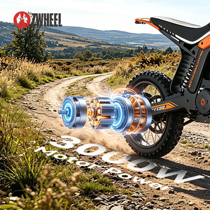 Vélo de montagne électrique tout-terrain, moto électrique, moto tout-terrain, 3000 W, véhicule à grande vitesse - Product Image 4