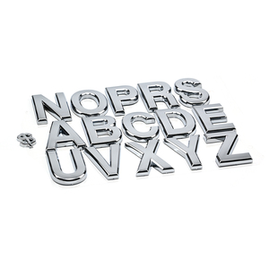 Personalizzato 3d di lusso Abs lettere adesivo auto emblema M1m2m3m4m5m6 auto posteriore bagagliaio distintivo di plastica - Product Image 6