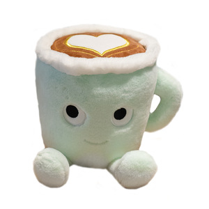 Nouvelle Tasse à Café Matcha Latte Rose Vif Créative Style Japonais <span class=keywords><strong>Moe</strong></span>, Poupée Anti-Stress en Peluche Ultra Douce avec Rembourrage en Coton PP, Cadeau - Product Image 5