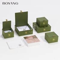 Nouveau design de boîte à bijoux en carton personnalisée emballage
