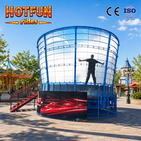 Manège à gravité zéro qui fait battre la plume, avec rotation à grande vitesse, équipement de parc d'attractions en plein air pour les manèges