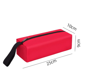 Bolsa de Aseo de Viaje Mini Delgada Personalizada con Logotipo para Hombre, Kit de Aseo Portátil Pequeño con Cierre de Poliéster - Product Image 2