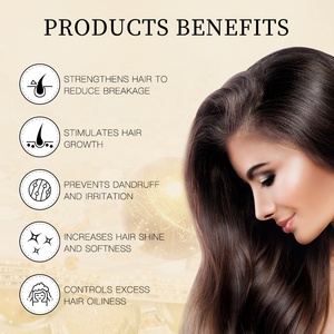 Producto para el Cuidado del Cabello de Marca Privada al por Mayor, Aceite de Argán Restaurador, Aceite de Romero con Queratina para el Crecimiento del Cabello, Champú y Acondicionador para Cabello Rizado - Product Image 3