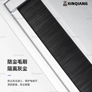 Meja Komputer penutup lubang kawat kantor & bengkel Desktop lubang ulir piring dekoratif penutup lubang meja pelat pembuka - Product Image 4