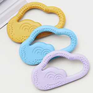 Bán buôn bé đào tạo mọc răng đồ chơi không thấm nước và nhiệt độ cao <span class=keywords><strong>Teether</strong></span> mềm mại và nhẹ nhàng cho trẻ sơ sinh răng bé - Product Image 6